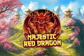 Majestic Red Dragon poster