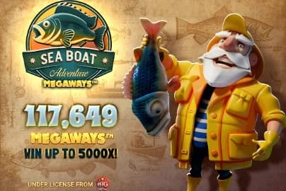 Sea Boat Adventure Megaways poster