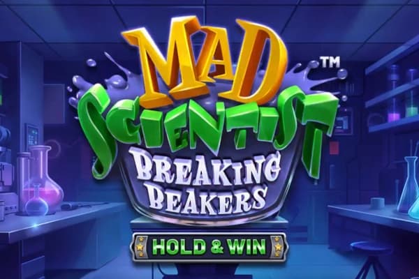 Mad Scientist Breaking Beakers poster