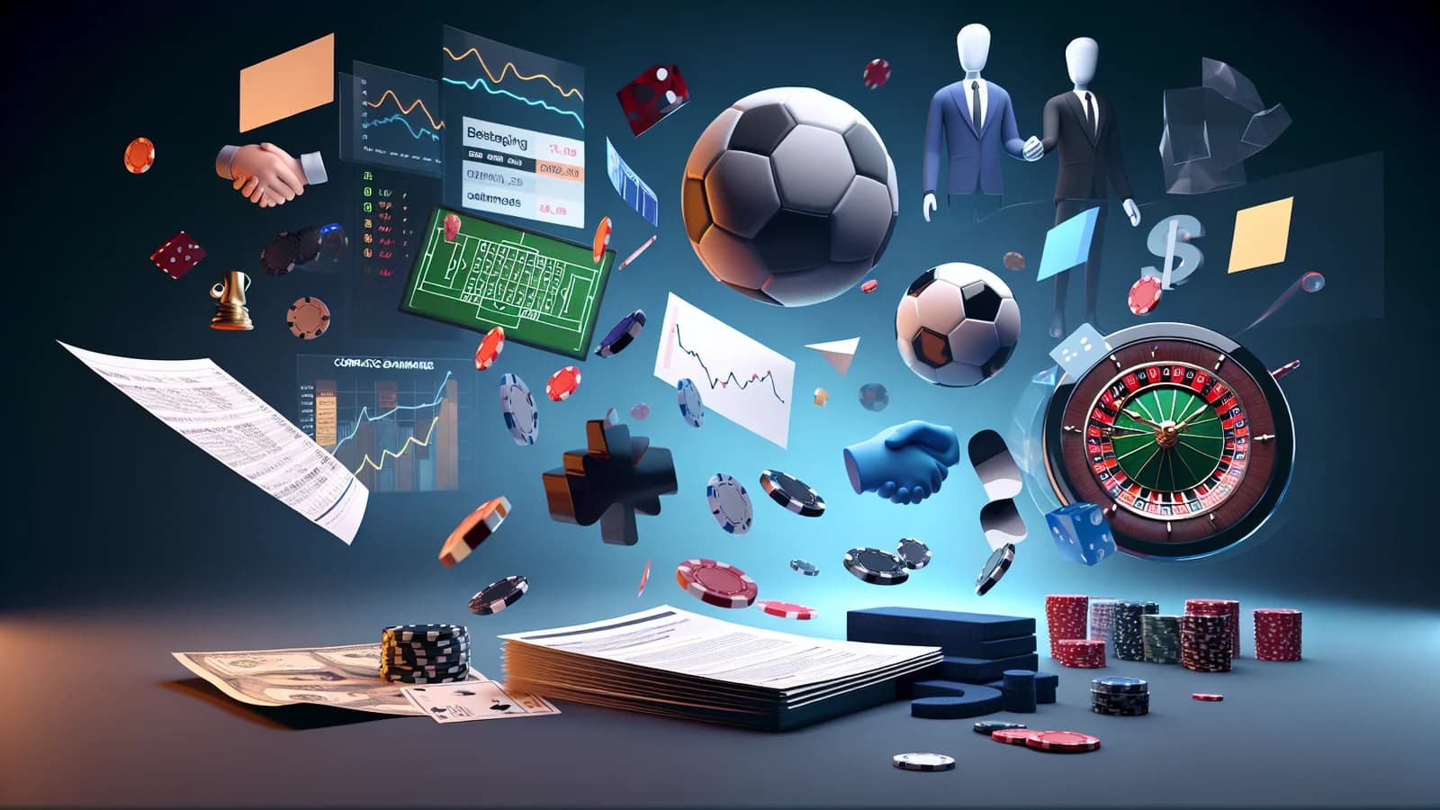 Editorial illustration: DraftKings Introduces Online Sports Betting for Puerto Rico Residents After Casino Partnership