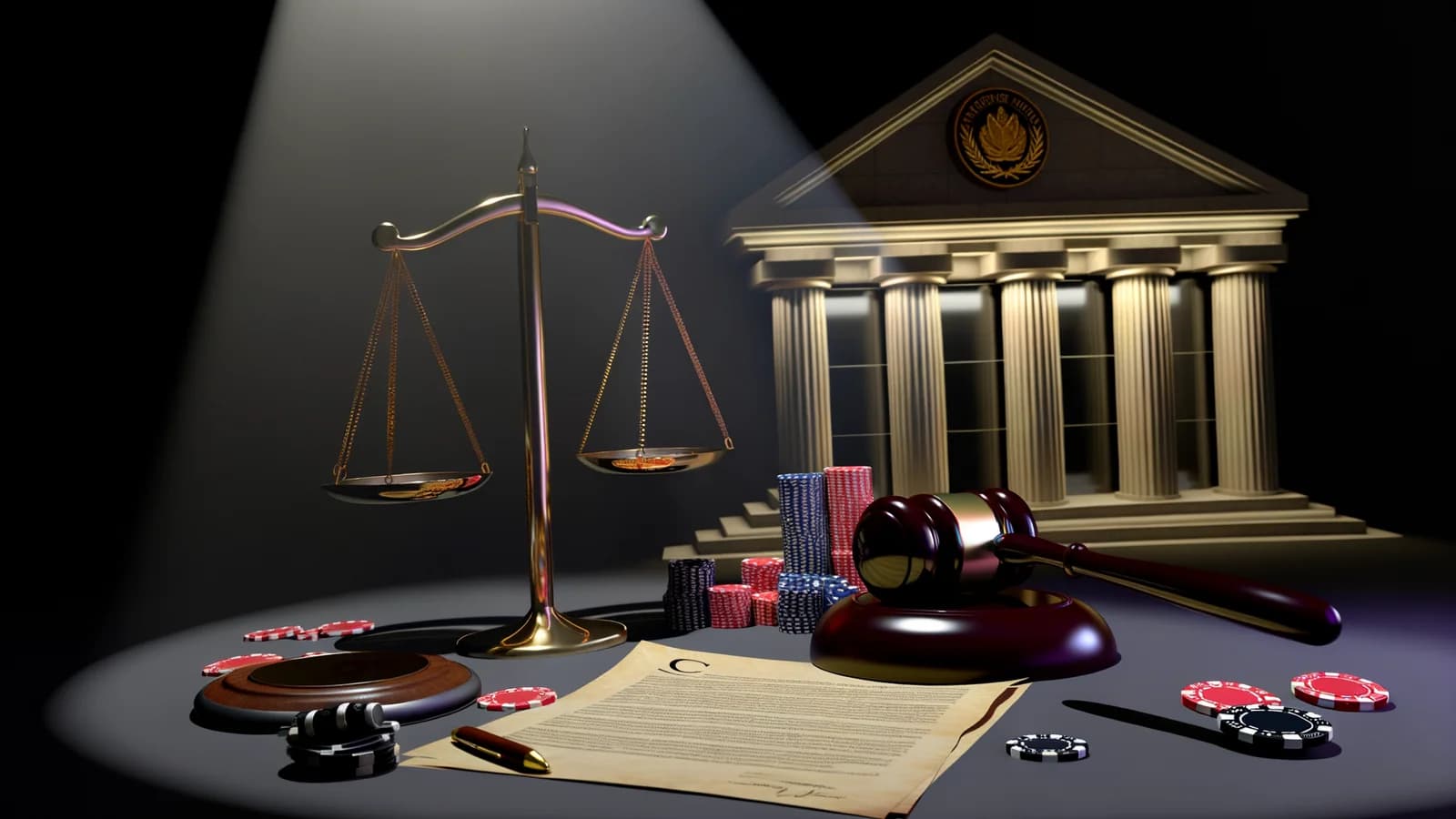 Editorial illustration: Dutch Regulator Orders Polymarket to Halt Operations Amid Betting Law Breach