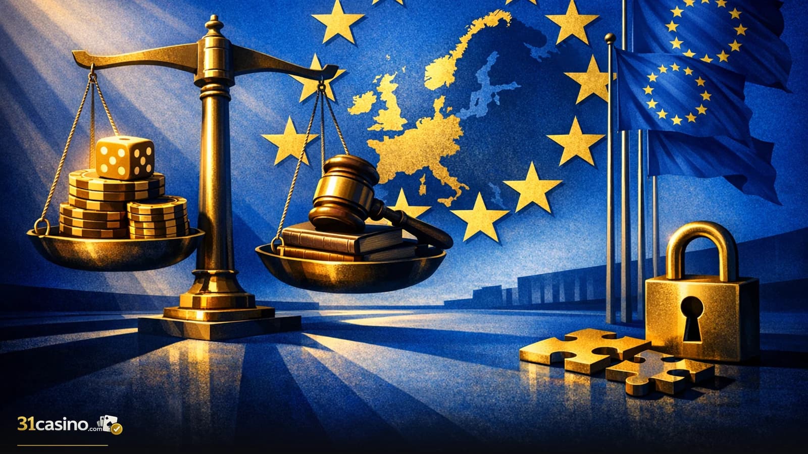 31Casino editorial news image for industry: European Online Gambling Reaches 39% Market Share Amid Shifting Regulatory Landscape