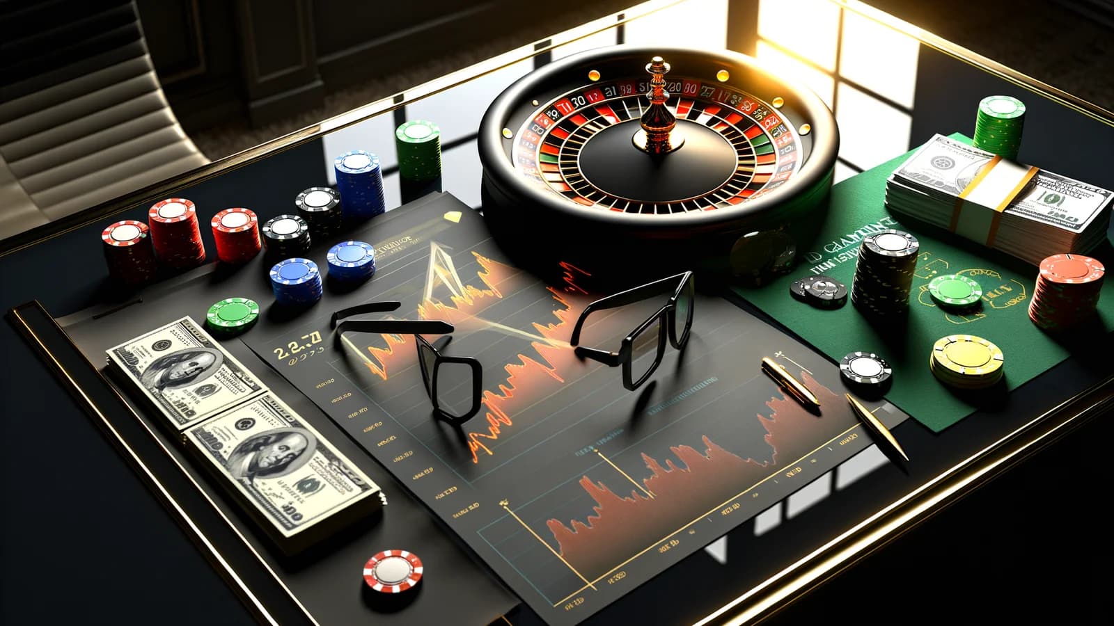 Editorial illustration: Hard Rock Digital Becomes First US Sportsbook to Offer eFootball Betting Through SIS Partnership