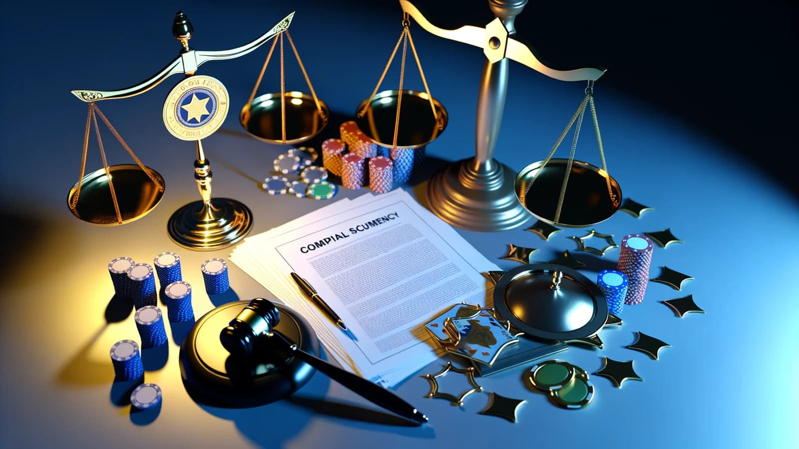 Editorial illustration: Indiana Senate Approves Legislation for Potential Casino in Northeastern Counties