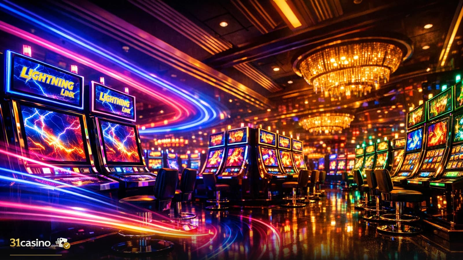 31Casino editorial news image for game-releases: Lightning Link Slot Debuts Online in Regulated US and Canada Casinos