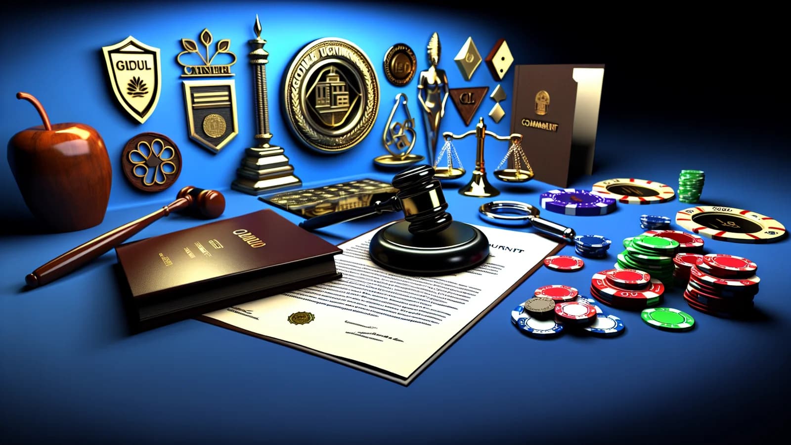 Editorial illustration: Malta Gaming Authority Releases Mid-Year 2025 Performance Data