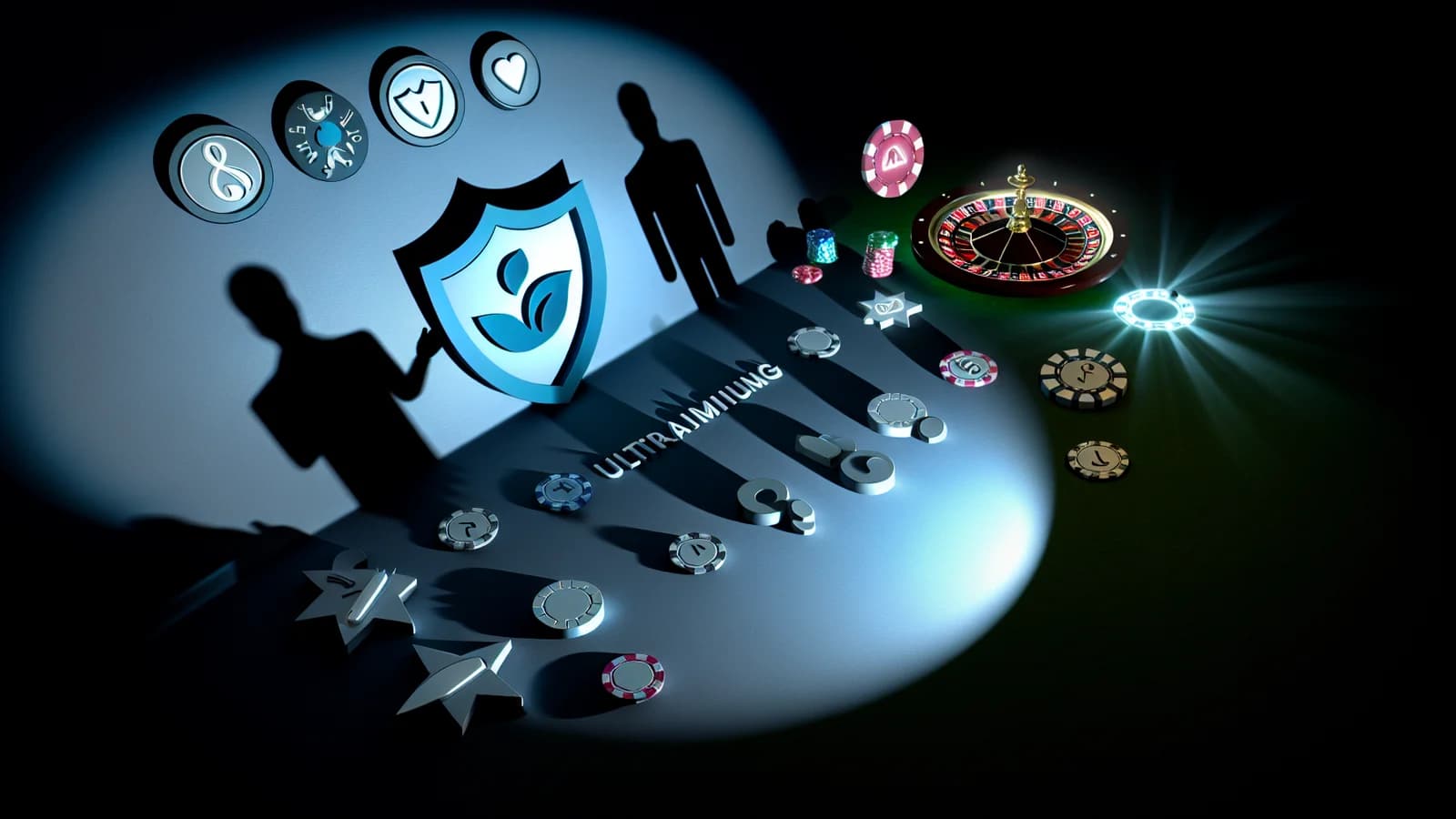 Editorial illustration: NCPG Issues Responsible Gambling Reminders as Super Bowl Betting Reaches Record Projections