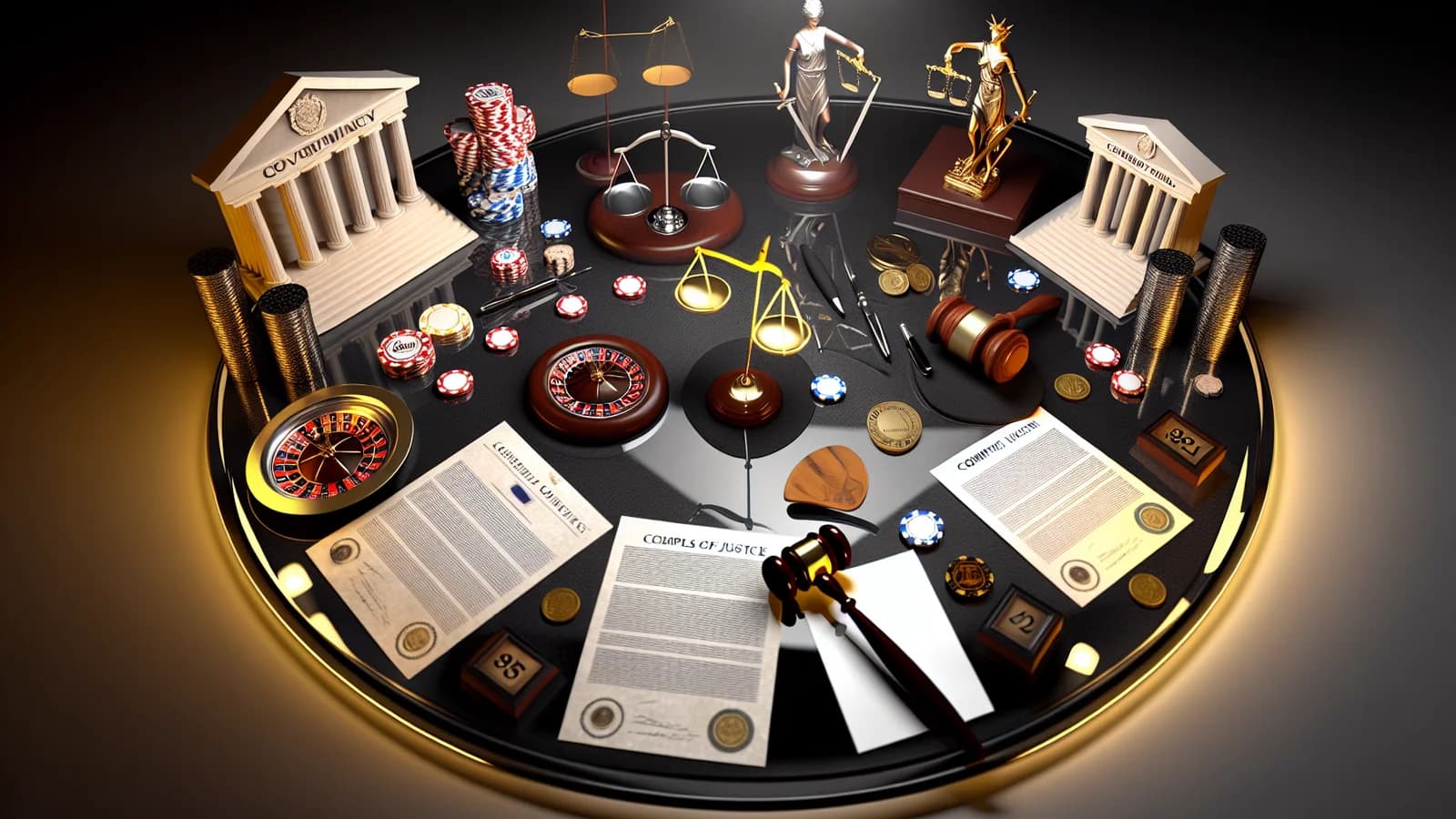 Editorial illustration: Netherlands Gaming Regulator Raises Concerns About New Government's Gambling Policy Direction