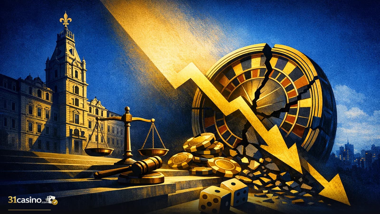 31Casino editorial news image for regulatory: Quebec Online Gambling Reform Stalls Amid Advertising Debate and $2.3B GGR Loss