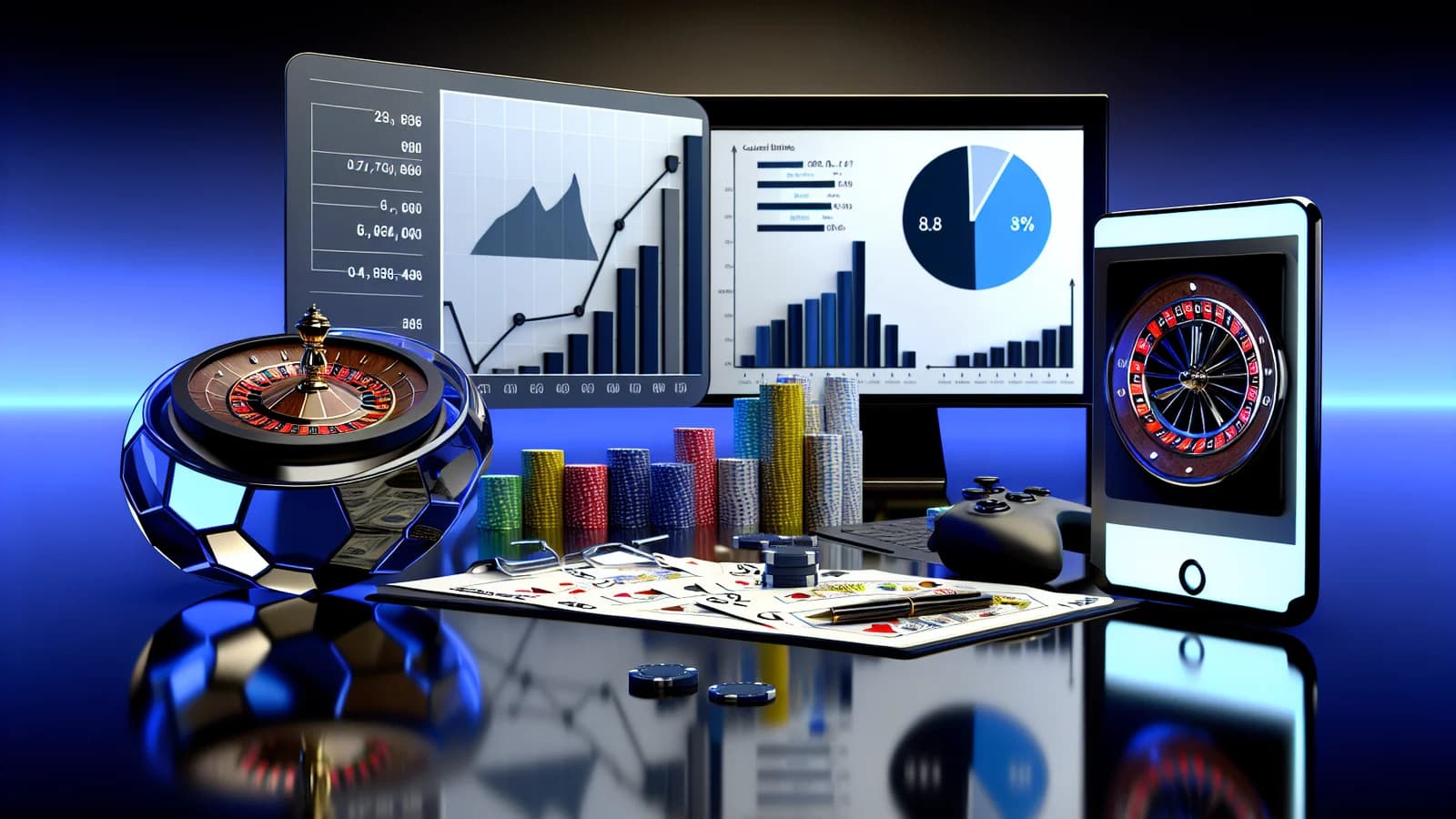 Editorial illustration: Rank Group Names Former Manchester United CFO as Interim Finance Chief