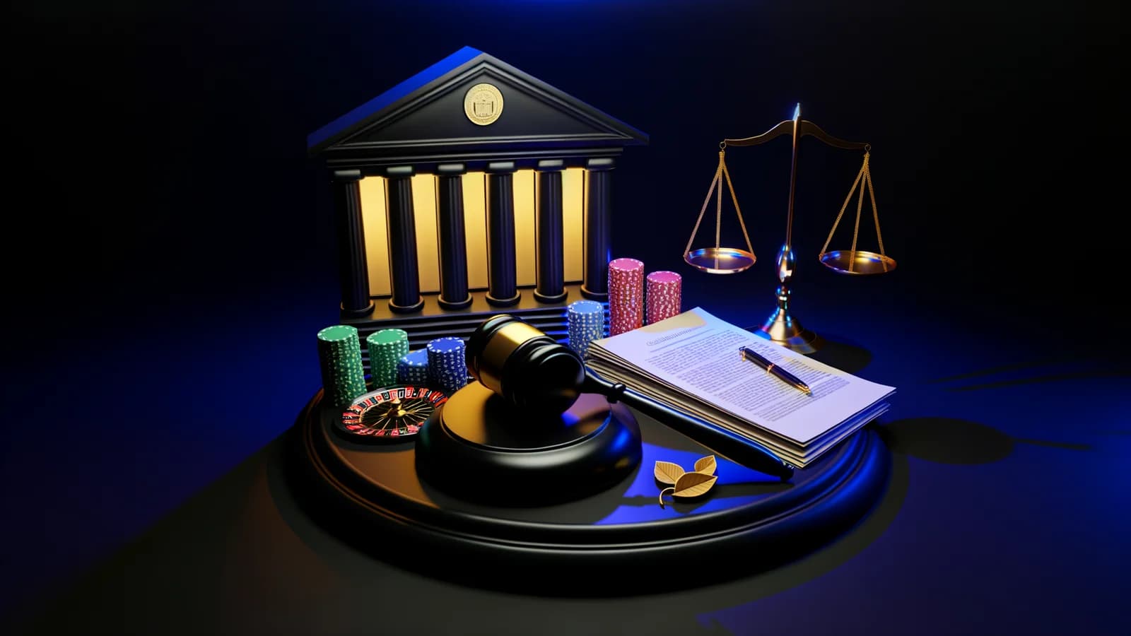 Editorial illustration: Romania Approves Gambling Age Raise to 21 in Sweeping Reform Measures