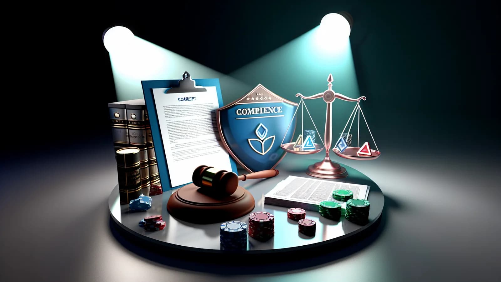 Editorial illustration: UK Gambling Commission Reviews Where Regulatory Settlement Money Goes