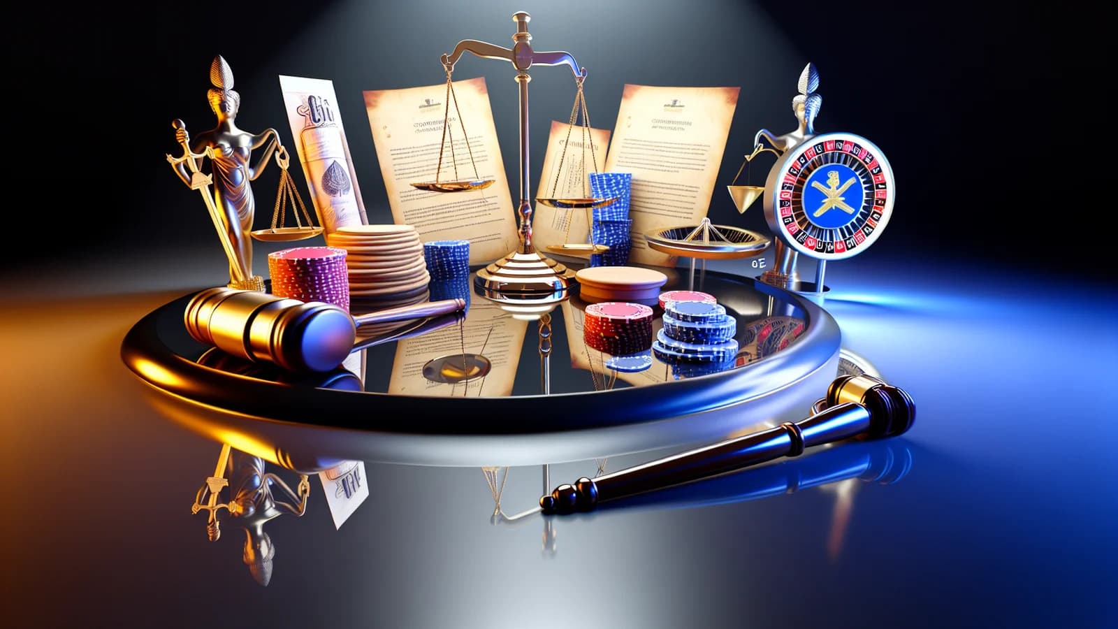 Editorial illustration: UK Gambling Industry Defends Marketing Practices Amid Political Pressure